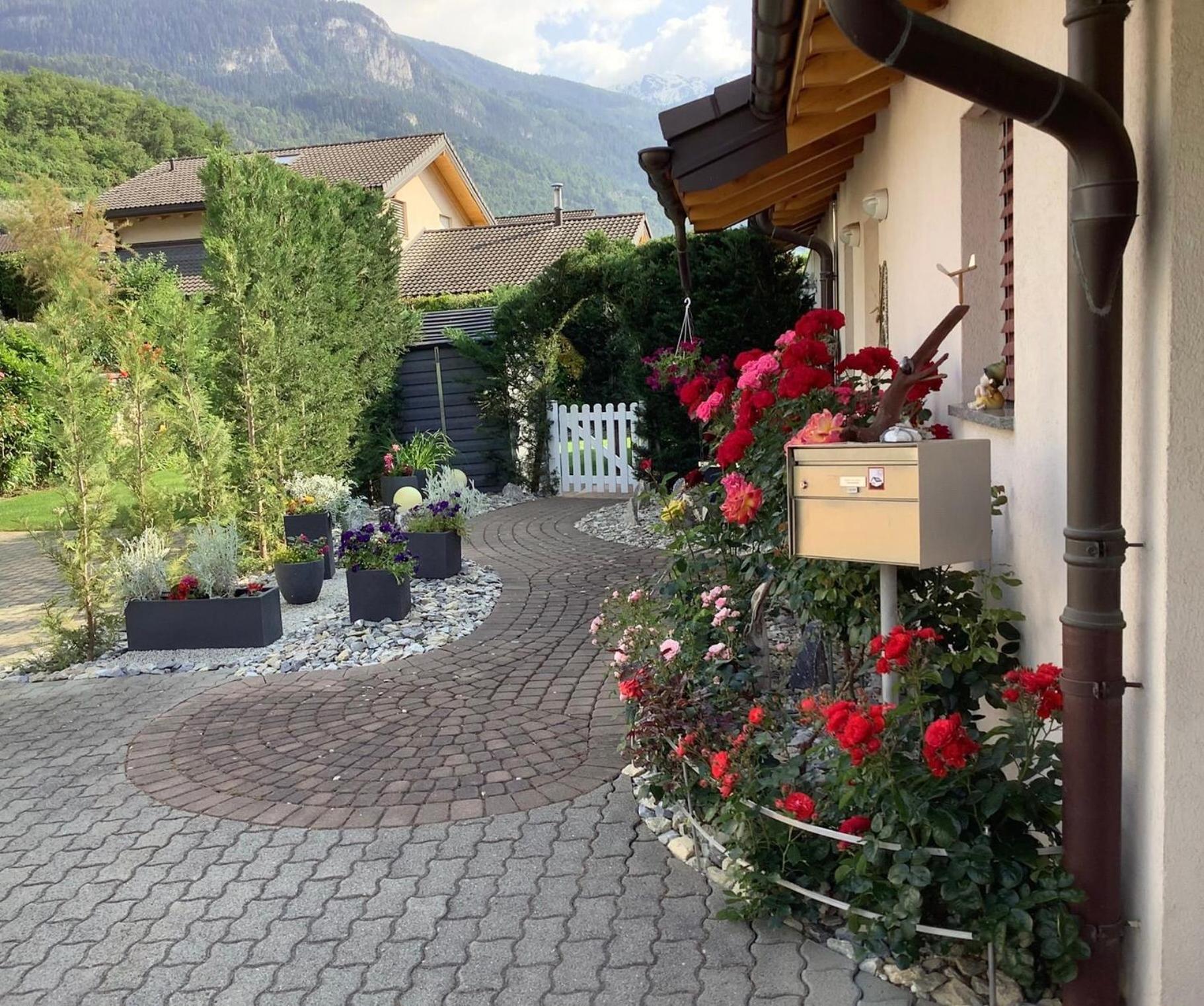 Ferienwohnung Lenggenhager Plantzette Sierre Exteriér fotografie